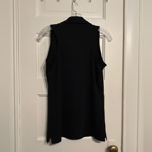 Under Armour Collared Golf Tank - Black - Size Small - Picture 3 of 6